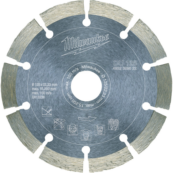Алмазный диск MILWAUKEE D DU125 4932399522