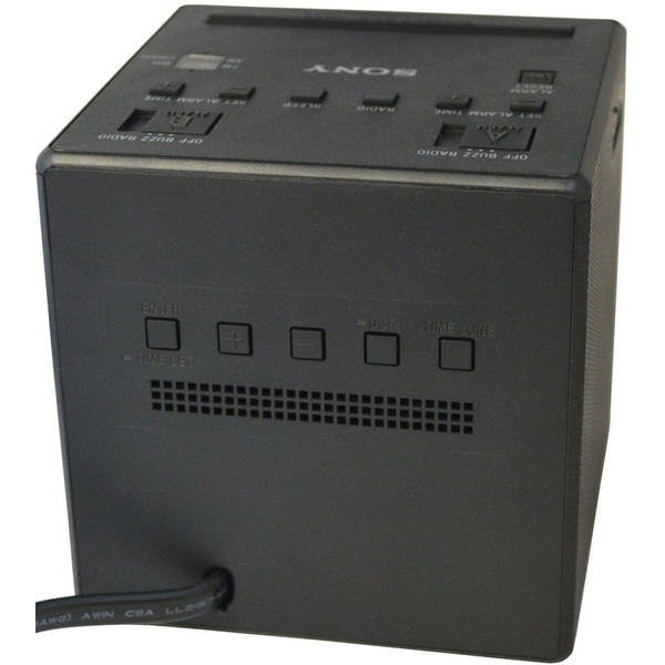 Часы-радио SONY (FM/AM) чёрный ICF-C1