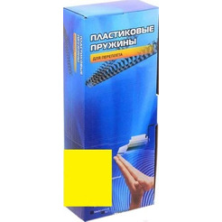 Пластиковые пружины Office Kit 12мм / BP2157 (100шт, желтый)