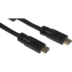 Кабель аудио-видео Ningbo HDMI (m)/HDMI (m) (20м, черный)