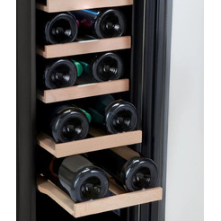 Винный шкаф Hyundai HBWC 0831 SU (чёрный)