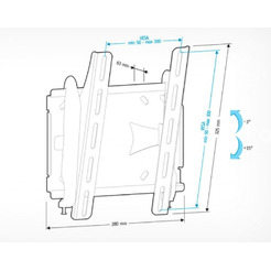 Кронштейн HOLDER LCDS-5010мет.