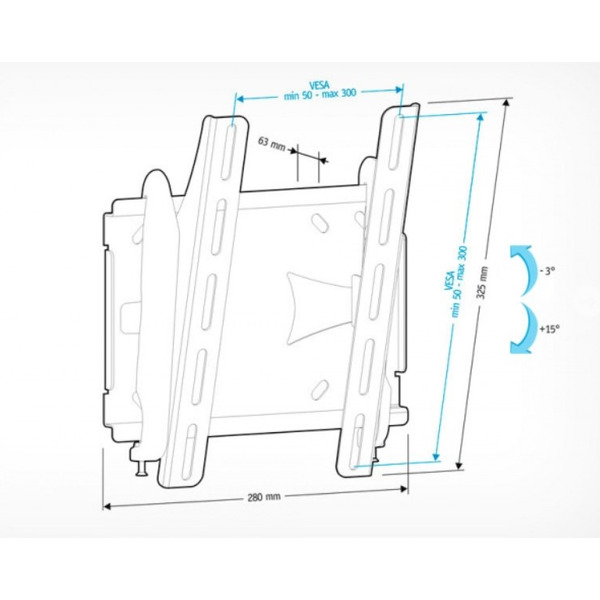 Кронштейн HOLDER LCDS-5010мет.