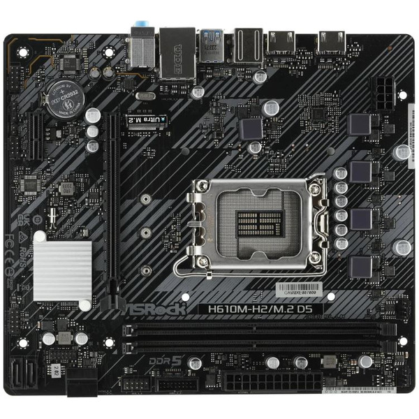 Материнская плата ASRock H610M-H2/M.2 D5