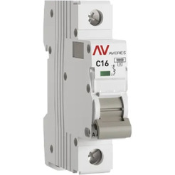 Выключатель автоматический EKF Averes AV-10 1P 16A (C) 10kA