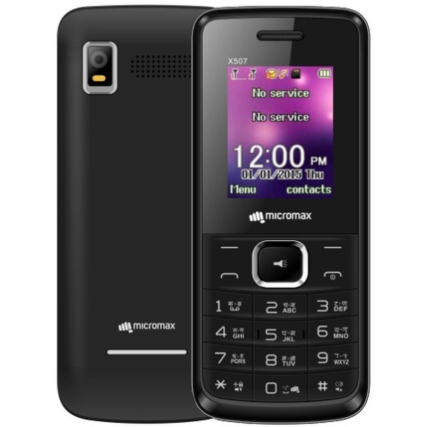 Мобильный телефон MICROMAX  X507, black