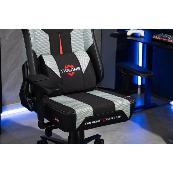 Кресло компьютерное EVOLUTION Throne Grey