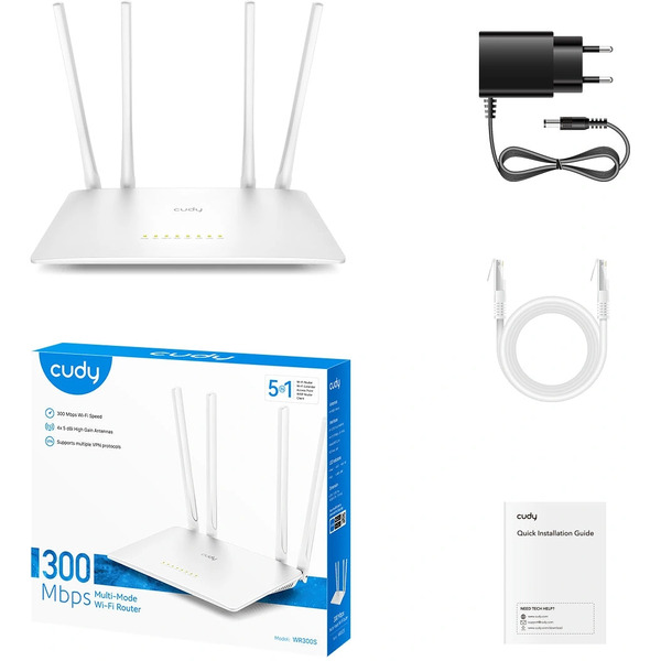 Wi-Fi роутер Cudy WR300S