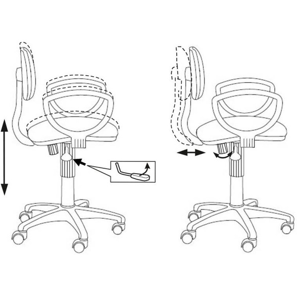 Кресло Бюрократ CH-213AXN/B (черный)