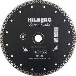 Алмазный диск Hilberg HS106 230*22,23*10
