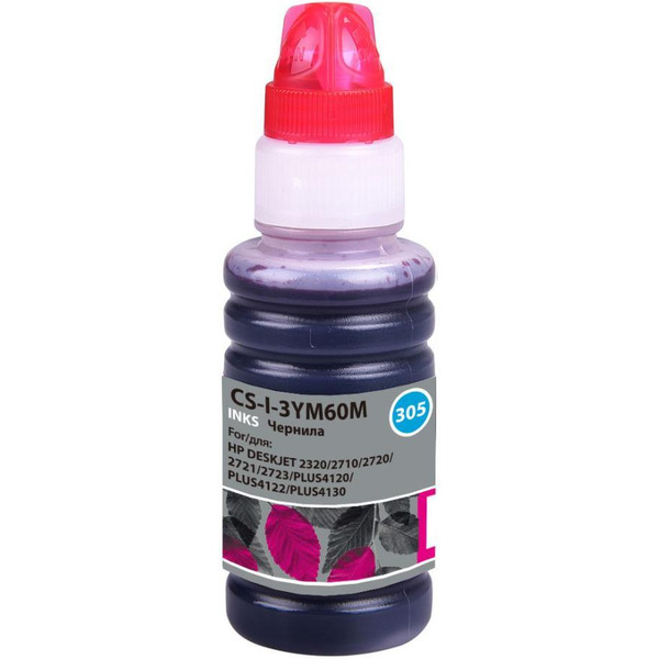 Чернила Cactus CS-I-3YM60M №305 (пурпурный)