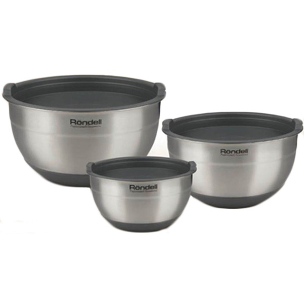 Набор мисок с крышками RONDELL Stark RD-670