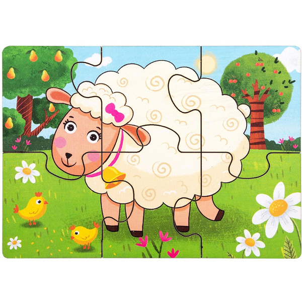 Пазл MASTER WOOD Животные WPM