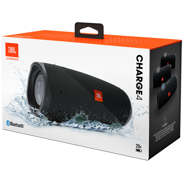 Беспроводная колонка JBL Charge 4 (черный)