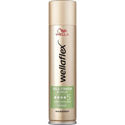 Лак для волос Wellaflex Silk Finish & Hold Суперсильная фиксация (250мл)