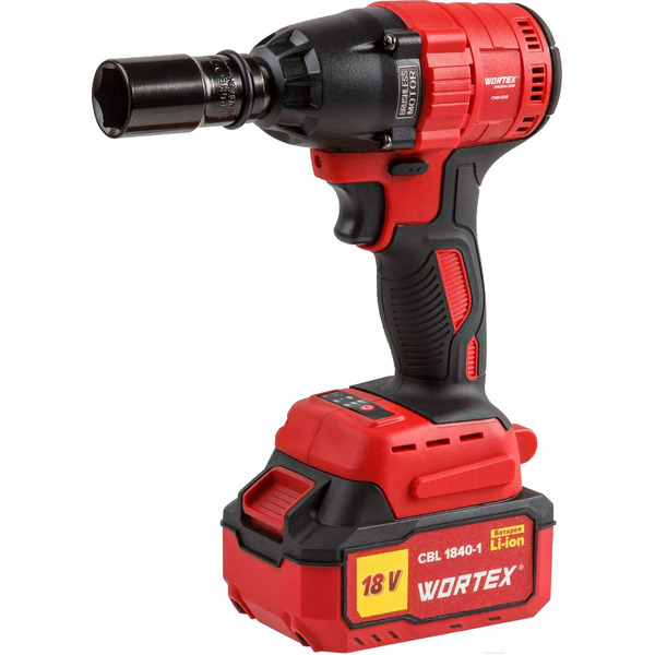 Шуруповерт + гайковерт Wortex 1329368 (LX BD 1820 Li + CWR 0318)