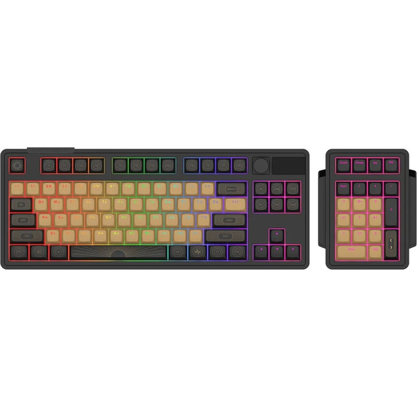 Клавиатура Дарк Проджект KD87A+Numpad (черный)