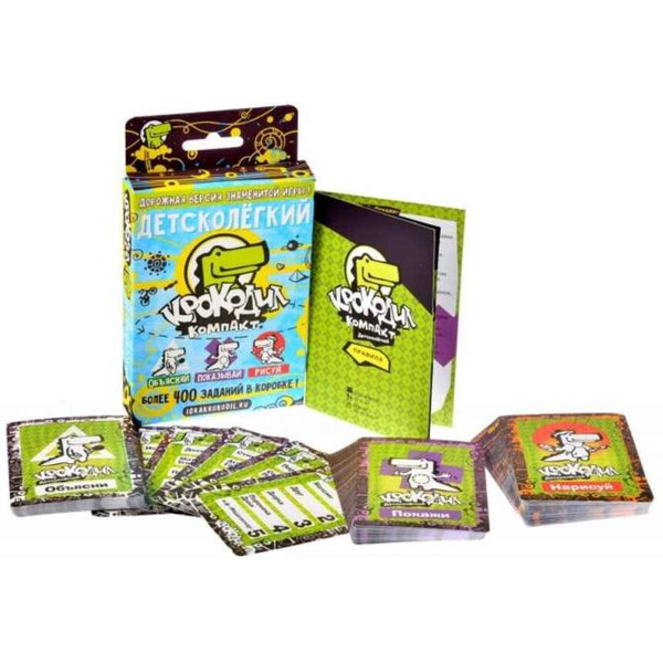 Настольная игра Магеллан Крокодил ДетскоЛегкий MAG02116