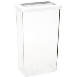 Емкость для сыпучих продуктов Idea Степ М1299 (белый)