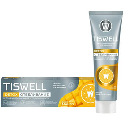 Зубная паста Tiswell Вкус манго отбеливающая с каолином 110г