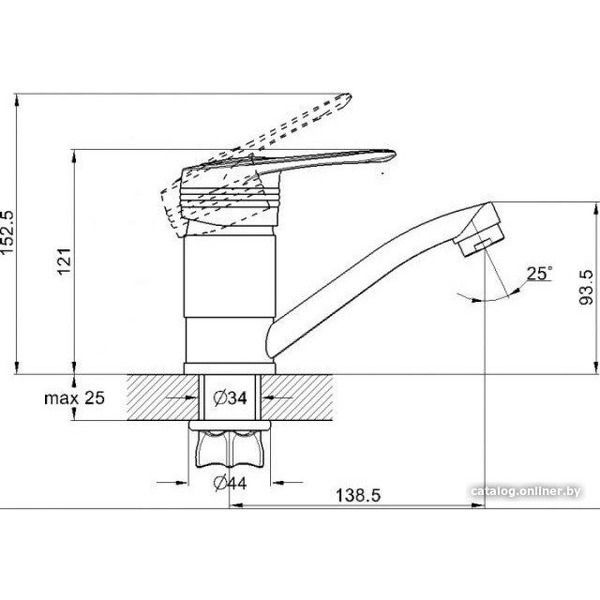 Смеситель Econoce EC0451