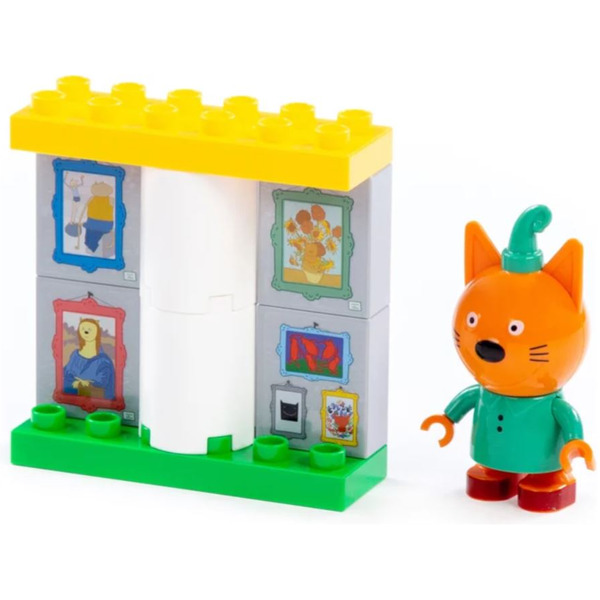 Конструктор Полесье Макси Три кота. Компот в галерее 63721