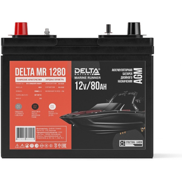 Аккумуляторная батарея DELTA MR 1280