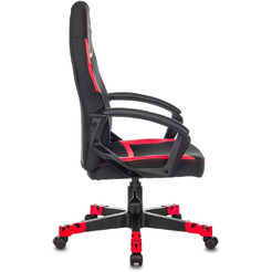 Кресло геймерское Бюрократ Zombie 10 (черный/красный)