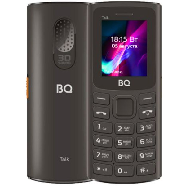 Мобильный телефон BQ-Mobile BQ-1862 Talk (черный)