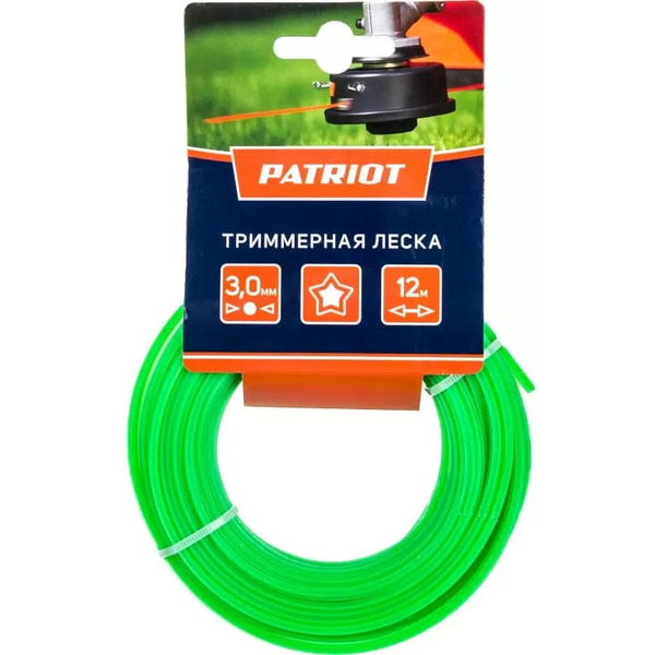 Леска PATRIOT D 3,0 мм L 12 м (805205123)