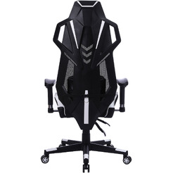 Кресло CACTUS CS-CHR-090BLW (черный/белый)