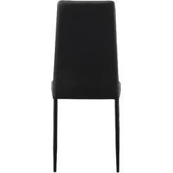 Стул Mio Tesoro Джия DC-060KD (черный/черный)