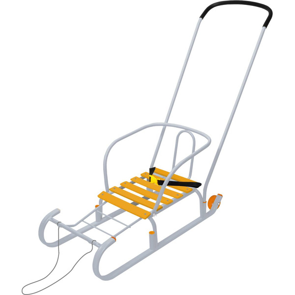 Санки детские Ника Санки-салазки (серебристый)