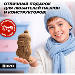 Конструктор QBRIX Полярный тюлень 3D 20130