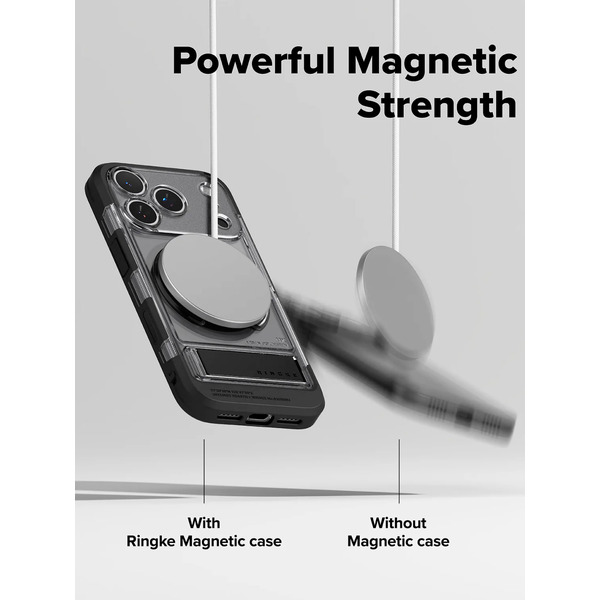 Чехол Ringke UX MAGNETIC для iPhone 17 Pro SMOKE BLACK