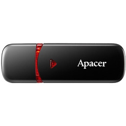 Флеш-накопитель Apacer AH333 64GB (AP64GAH333B-1) черный