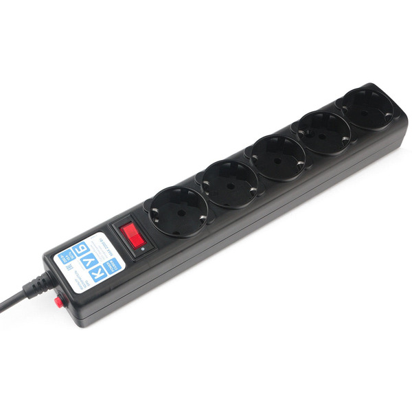 Сетевой фильтр POWERCUBE SPG-B-6-BLACK