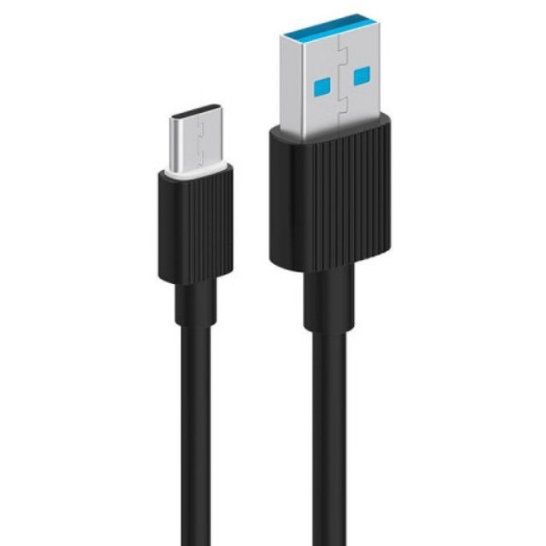 Кабель Celebrat CB-09 Type-C (1 м, черный)