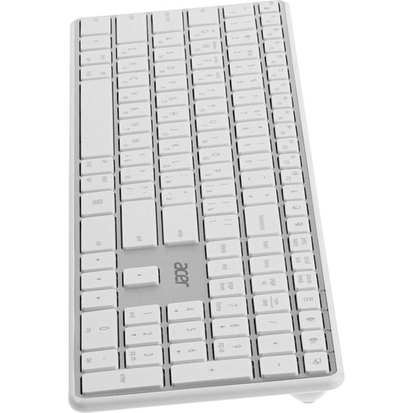 Клавиатура Acer OKR301 ZL.KBDEE.015 белый/серебристый