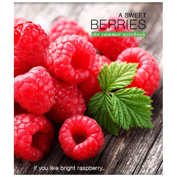 Тетрадь ТЕТРАПРОМ, Сладкая ягода, ТО48К9547/М/6, металлик, кл., А5