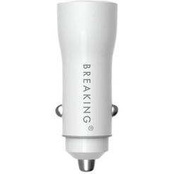 Автомобильное зарядное устройство Breaking A11 (23102) белый