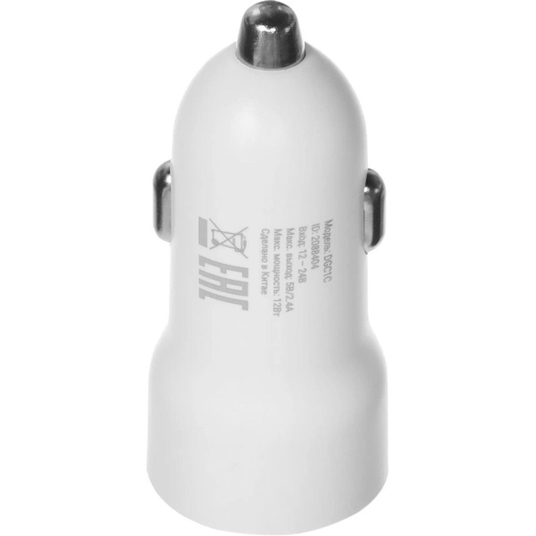 Автомобильное зарядное устройство Digma DGC1С (белый)