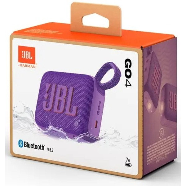 Беспроводная колонка JBL Go 4 фиолетовый