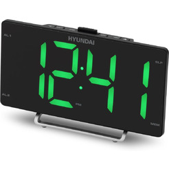 Радиочасы Hyundai H-RCL246 (зеленая подсветка)