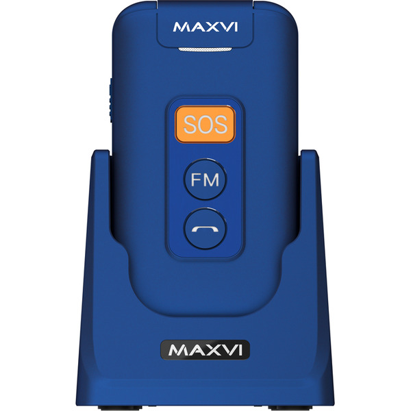 Мобильный телефон Maxvi E5 up (синий)
