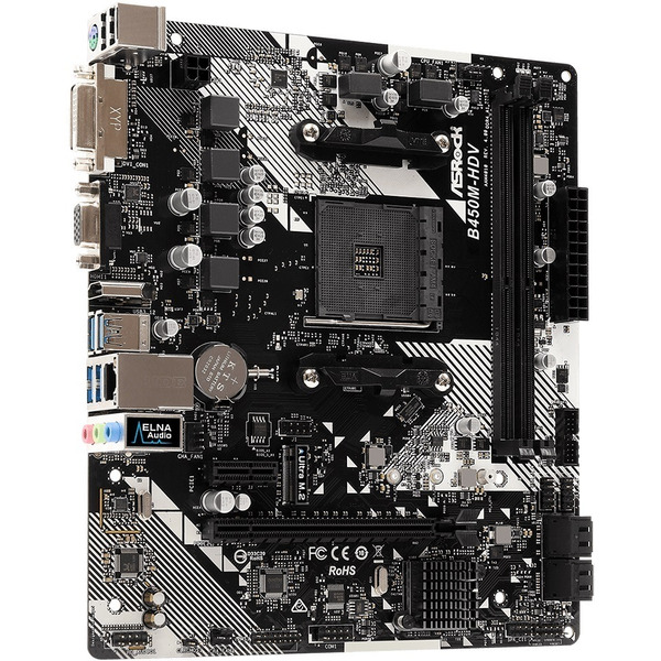Материнская плата ASRock B450M-HDV R4.0