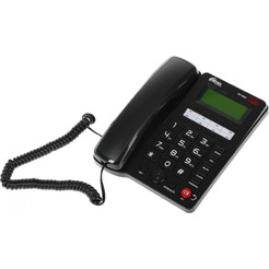 Проводной телефон Ritmix RT-550 черный