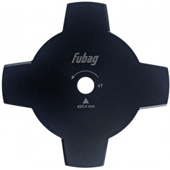 Нож для триммера FUBAG 4-зубый D 255х1,6х25,4 мм (38740)