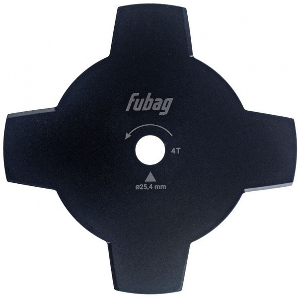 Нож для триммера FUBAG 4-зубый D 255х1,6х25,4 мм (38740)