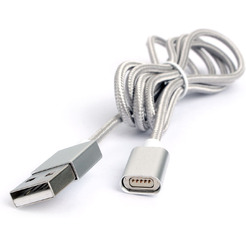 Кабель магнитный USB 2.0 Cablexpert CC-USB2-AMMg-1M (для адаптеров TypeC - microBM 5P - iPhone lightning) 1 м
